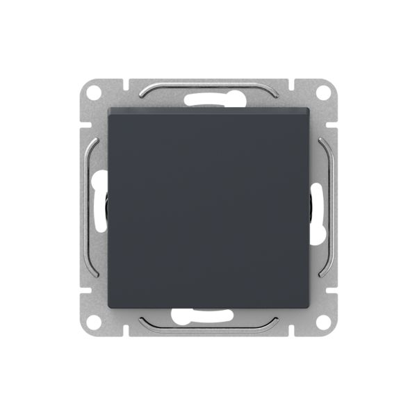 Механизм выключателя. одноклавишный. перекрёстный. графит Эпика EKF