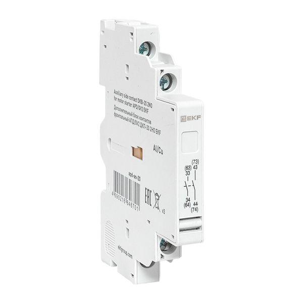 Дополнительный блок контактов боковой АПД/GV2 ДКП-20 2НО EKF
