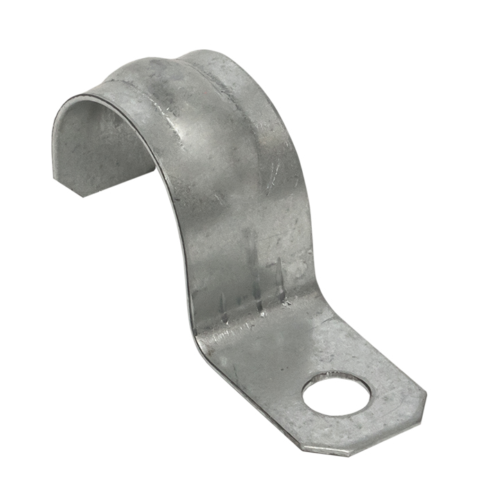 Скоба металлическая однолапковая для монтажного пистолета d21-22мм.