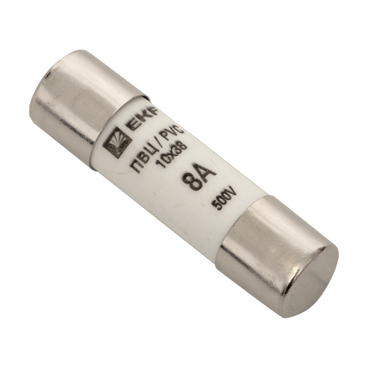 Вставка плавкая цилиндрическая ПВЦ 10х38 8А