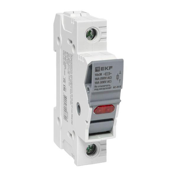 Предохранитель-разъединитель DF 10х38 1Р (тип ПВЦ)