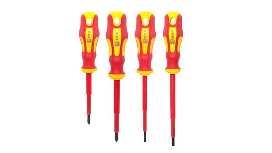 Набор изолированных отверток PH1 PH2 SL4 SL5,5  MASTER