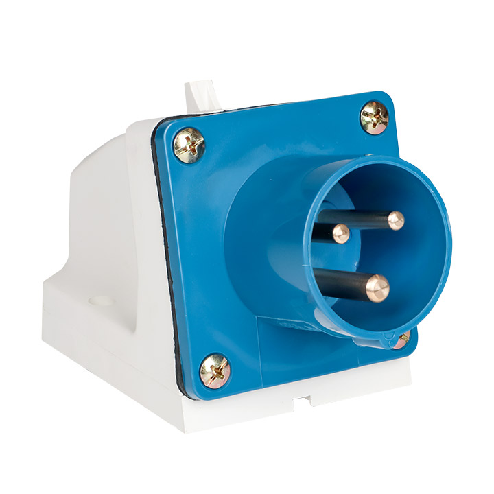 Вилка стационарная 513 2Р+РЕ 16А 220В IP44 PROxima