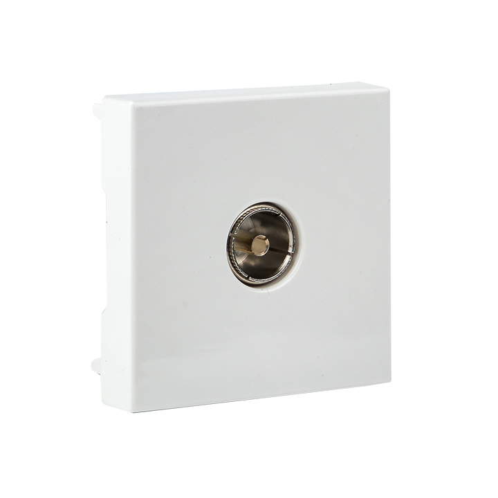 Розетка ТВ (ширина 2 модуля)