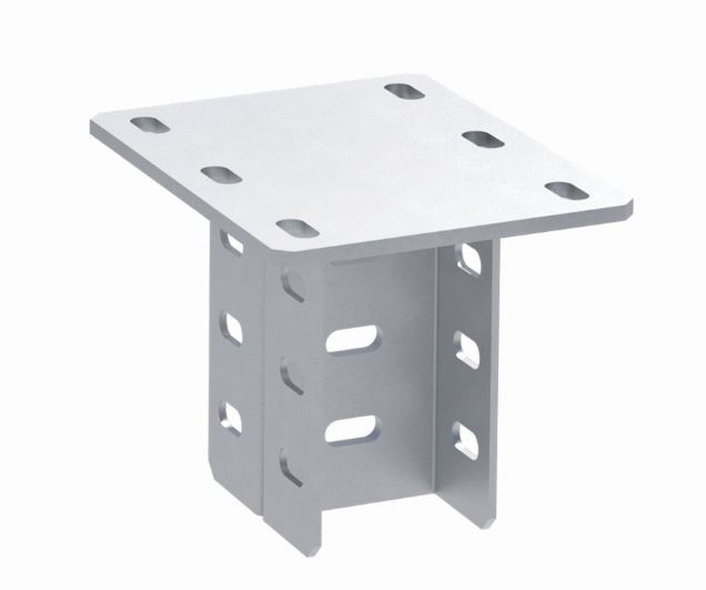 Кронштейн потолочный двойной 400 мм HDZ