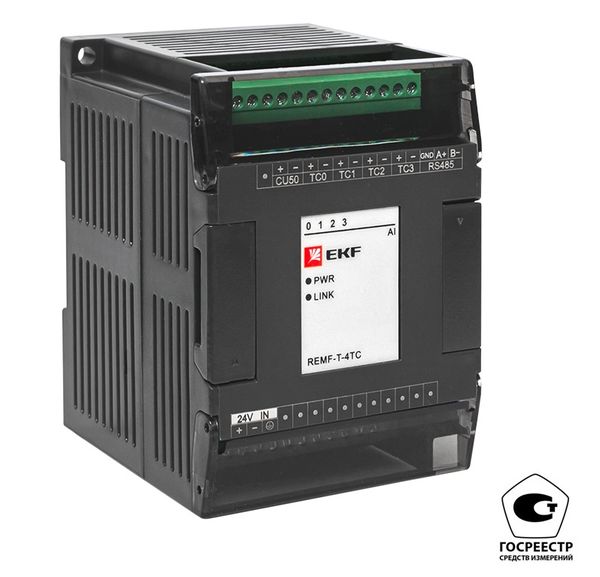 Модуль ввода термопар REMF 4 PRO-Logic  (с поверкой)