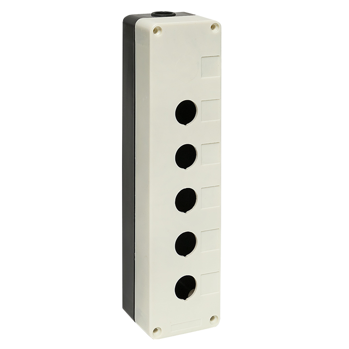 Корпус КП105 пластиковый 5 кнопок белый