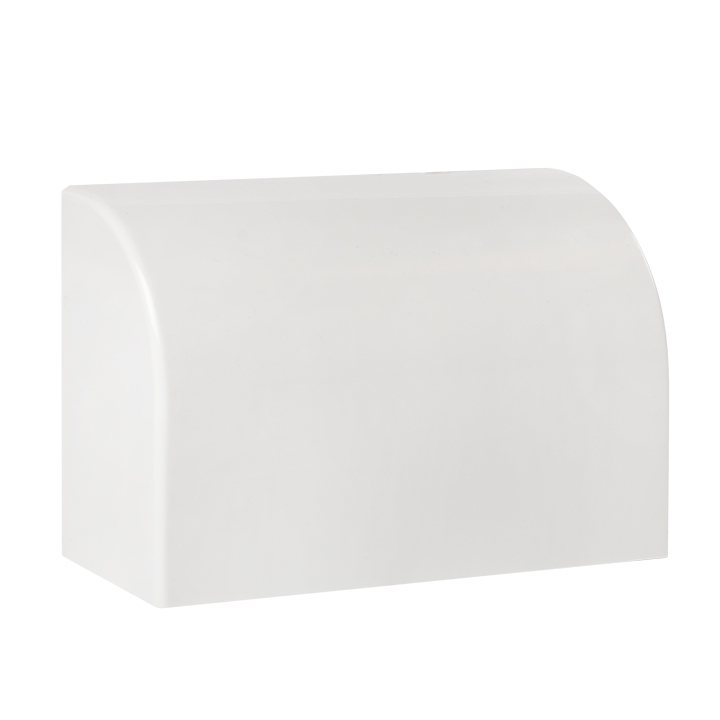 Заглушка (100х40) (2 шт) Plast Белый