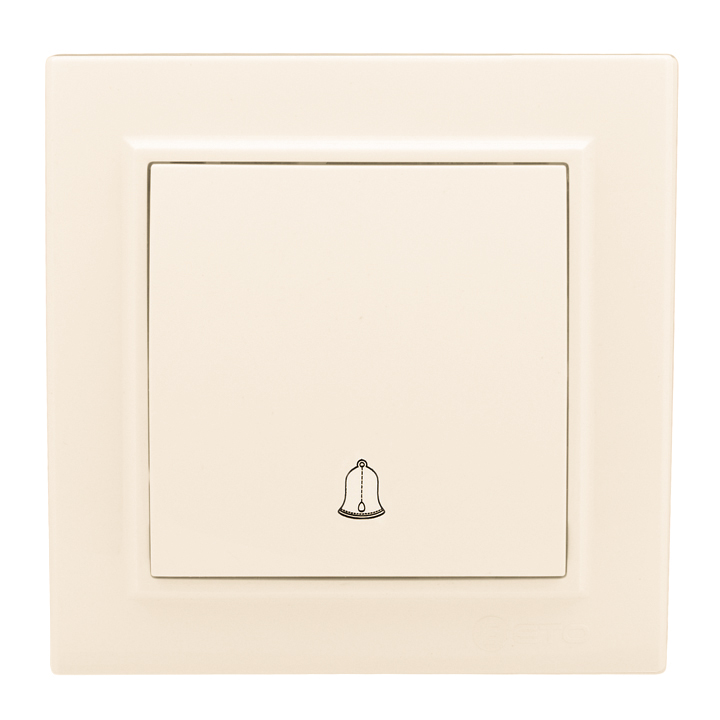Кнопка звонка СП Минск 10А бежевый