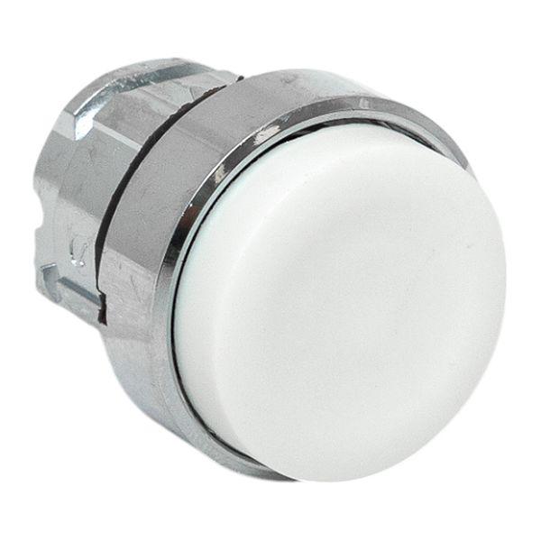 Исполнительный механизм кнопки XB4 белый выпирающая возвратный без фиксации, без подсветки IP65