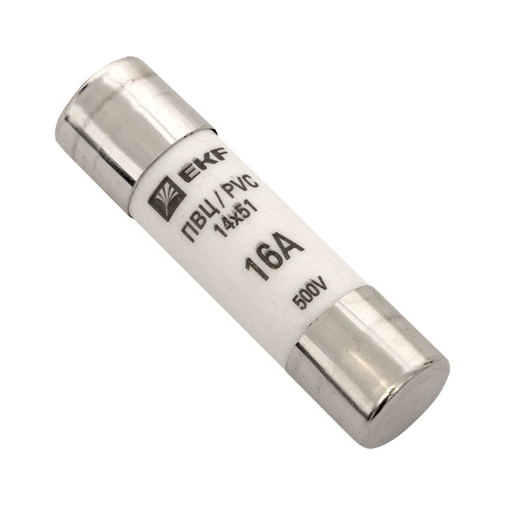 Вставка плавкая цилиндрическая ПВЦ 14х51 16А
