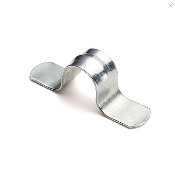 Скоба металлическая двухлапковая для монтажного пистолета d8-9мм.