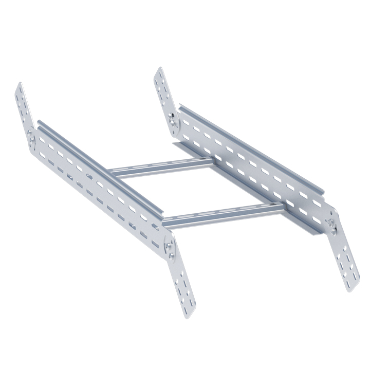Угол вертикальный шарнирный для лестничного лотка 50x200 мм HDZ