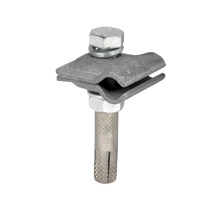 Зажим прута универсальный малый 51510 HZ 30x30 мм с анкером PROxima