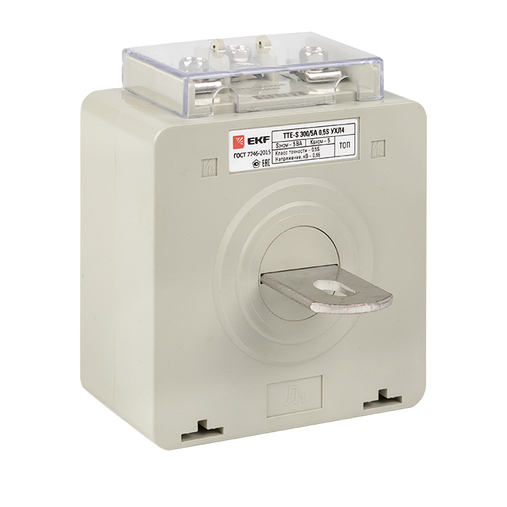 Трансформатор тока ТТЕ-A-300/5А с клеммой напряжения класс точности 0,5S PROxima