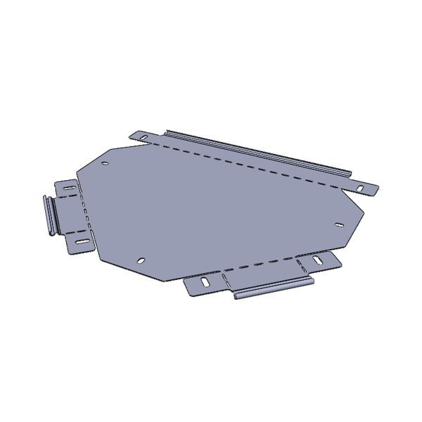 Ответвитель Т-образный 80х200 мм (плоский)