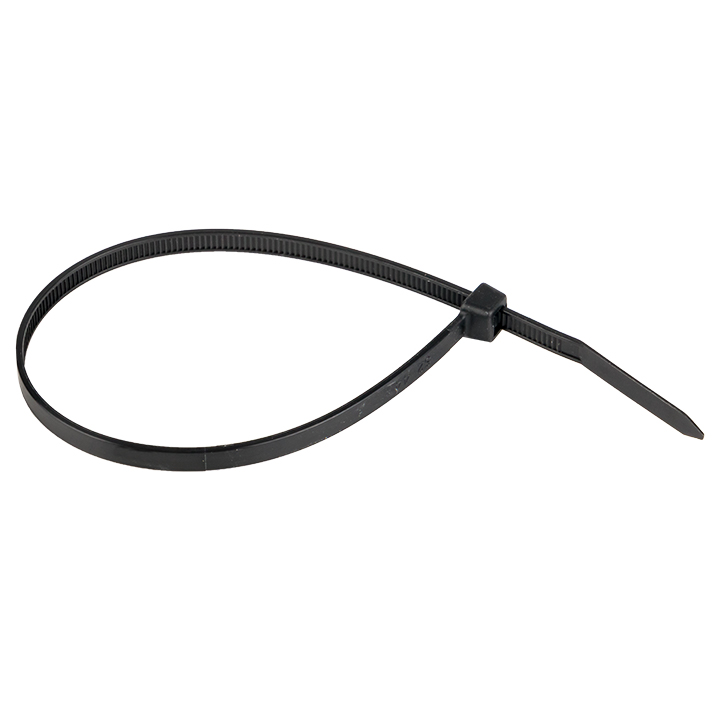 Хомут 4.8х400 черный нейлон (100шт)