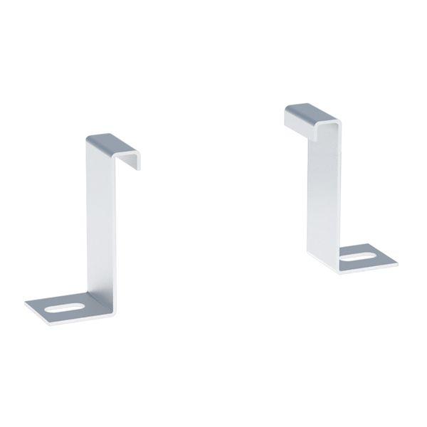 Скоба прижимная болтовая для лестничного лотка усиленного H100 мм (2 мм)