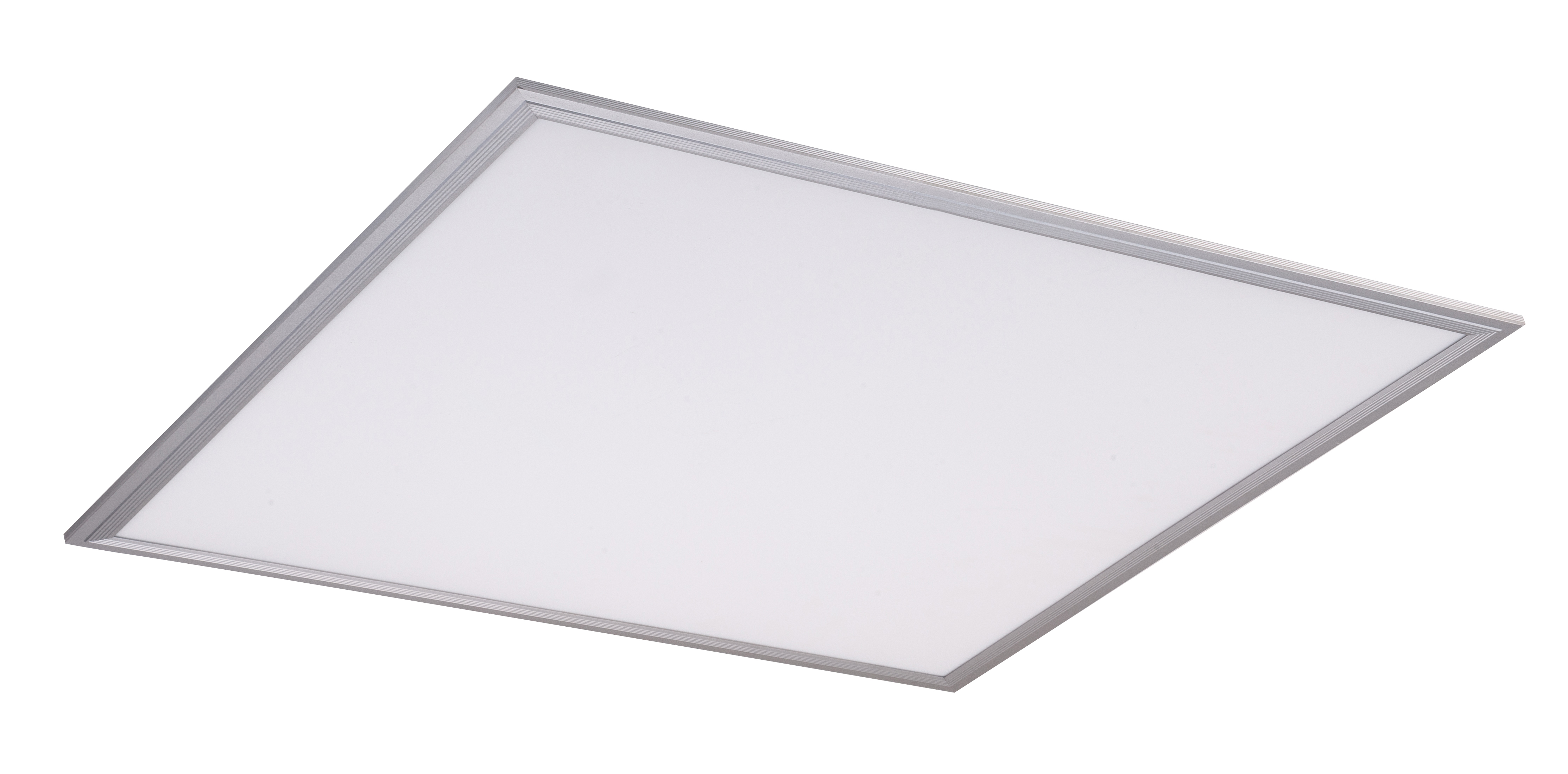 Панель светодиодная тонкая (ДВО) ЛУО-4008-L 36Вт 6500К IP40 серебро без драйвера 595х595 Basic