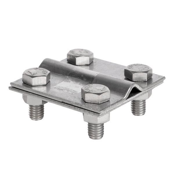 Зажим универсальный полоса 30 - прут 10 пластина 57х57 мм Ni PROxima