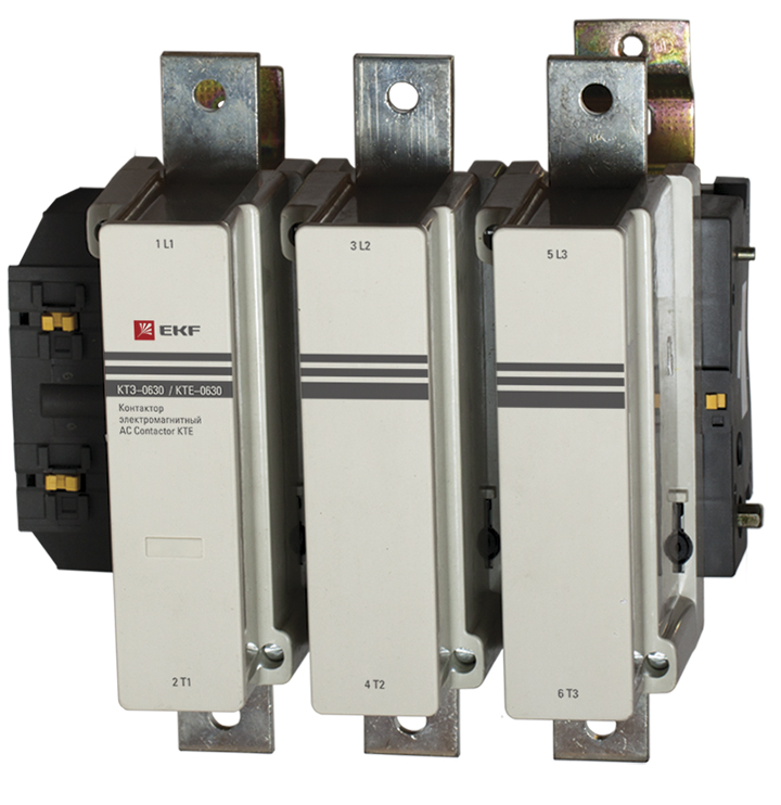 Контактор КТЭ 630А катушка управления АС 230В NO