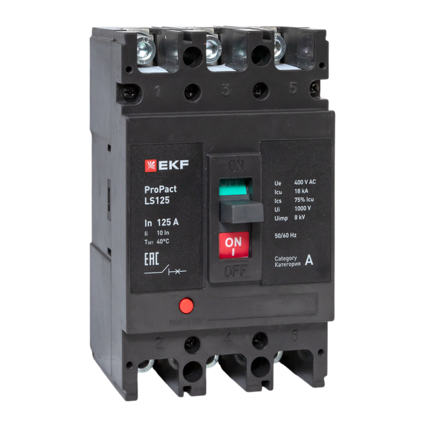 LS125 18кА 3P 125А ProPact EKF