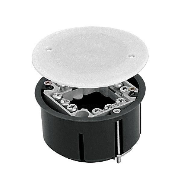 Коробка универсальная КМП-020-027 с металлическими лапками клеммником и крышкой (68х45) PROxima