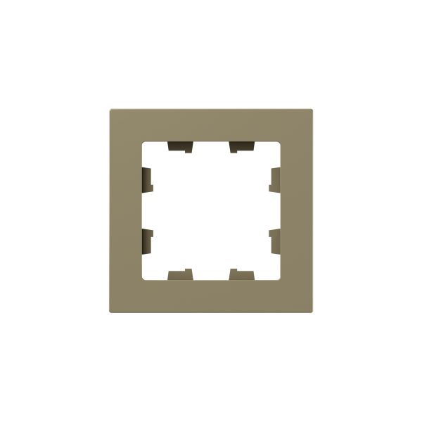 Рамка 1-местная шамп.  пластик Эпика EKF