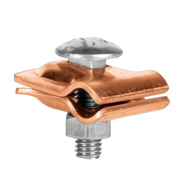 Зажим прута универсальный малый пластина 30x30 мм Cu PROxima