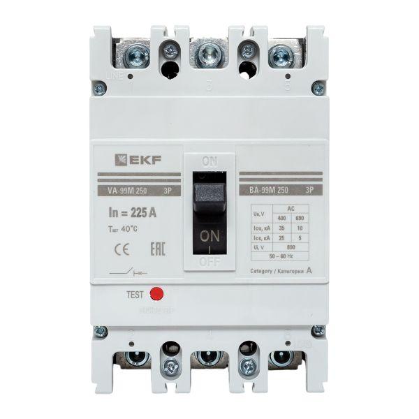 Выключатель автоматический ВА-225А 35кА ВА-99m/250 3 полюса