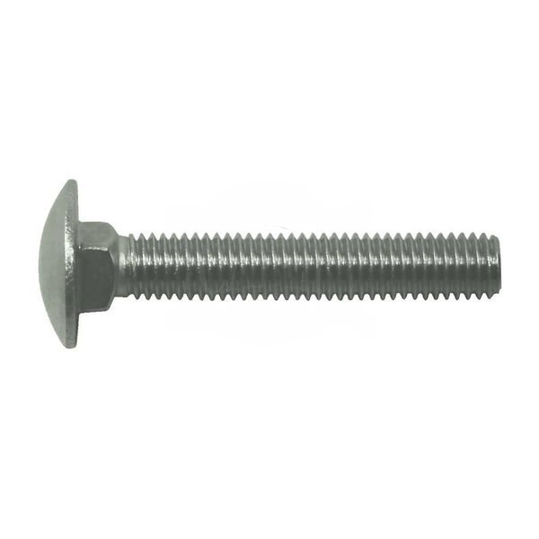 Болт 8х30 с полусферической головкой и квадратным подголовником DIN 603 EKF