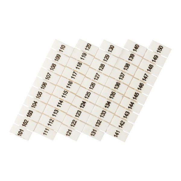 Маркеры для UT/ST/Push-in 6 с нумерацией 100-150 (100 шт.) EKF