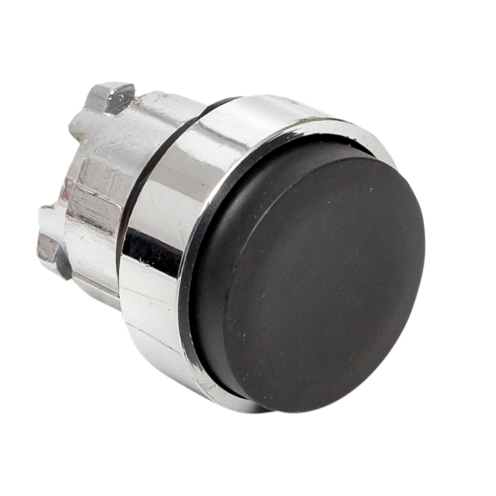 Механизм кнопки исполнительный XB4 черный выпирающая возвратный без фиксации без подсветки PROxima