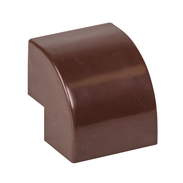 Угол внешний (25х16) (4 шт) Plast под темное дерево