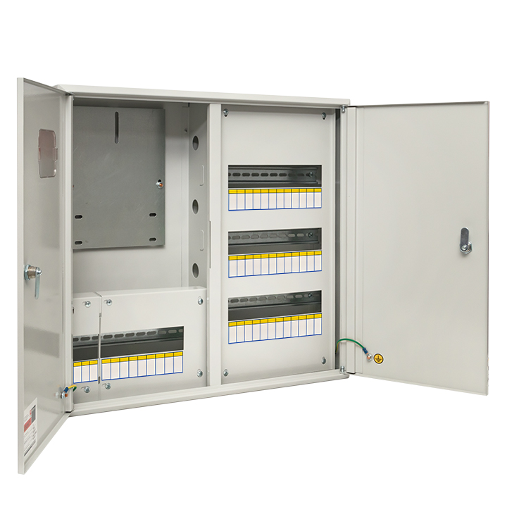 Щит учетно-распределительный навесной ЩРУн-3/48о IP31 двухдверный с окном 580х620х165