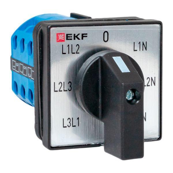 Переключатель кулачковый ПК-1-64 10А для вольтметра IP65