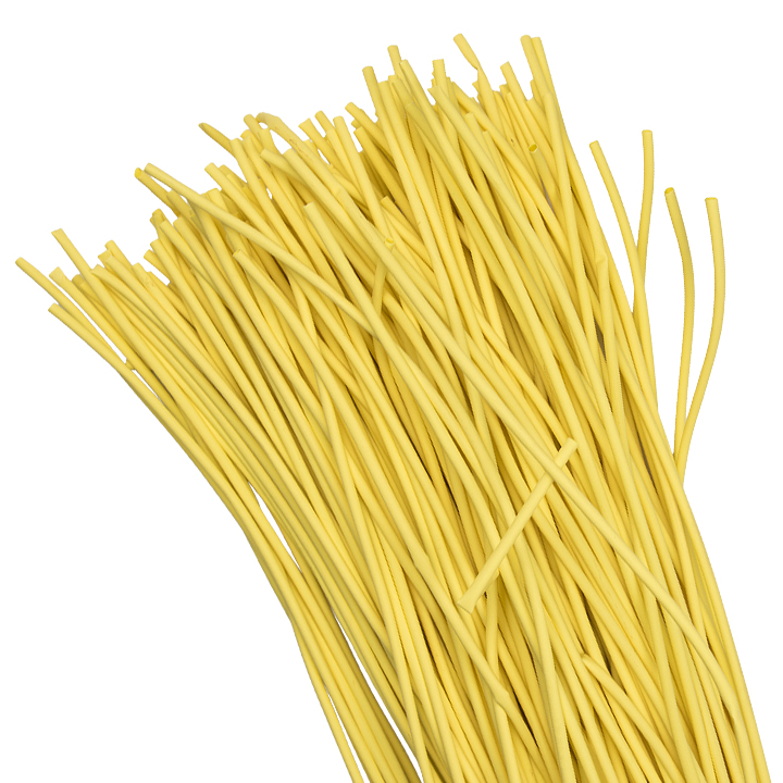 Трубка термоусаживаемая ТУТ нг 2/1 желтая в отрезках по 1м PROxima