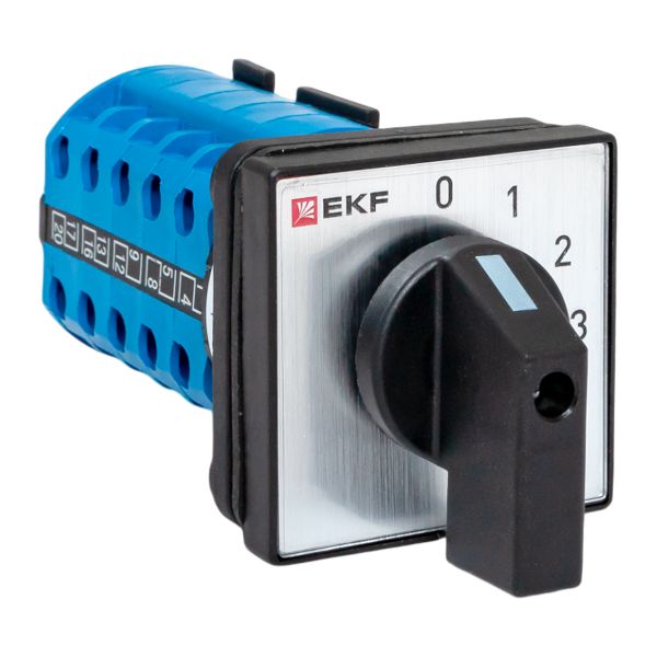 Переключатель кулачковый ПК-1-103 10А 3P 0-1-2-3 IP65 EKF