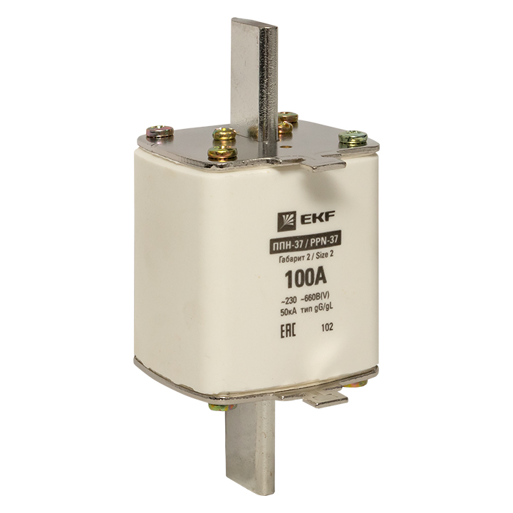 Вставка плавкая ППН-37 400/100А габарит 2 PROxima