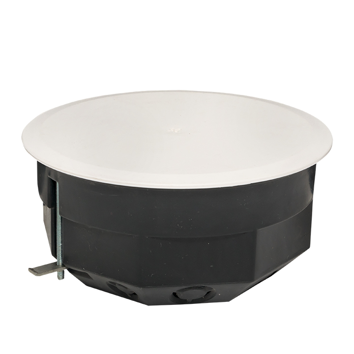 Коробка распаячная КМП-020-023 для полых стен с металлическими лапками клеммником и крышкой (97х50) PROxima