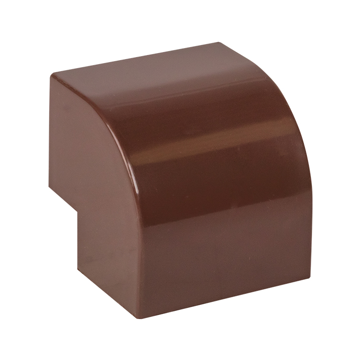 Угол внешний (40х25) (4 шт) Plast под темное дерево