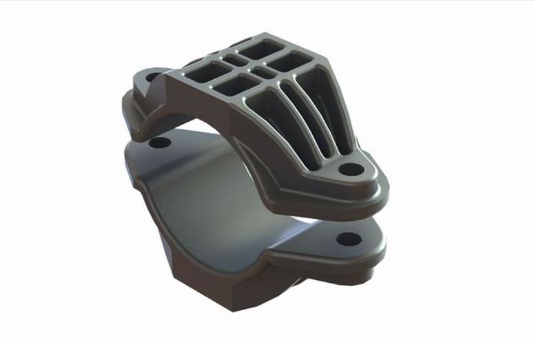 Крепление одиночное кабельное D 100-125 мм