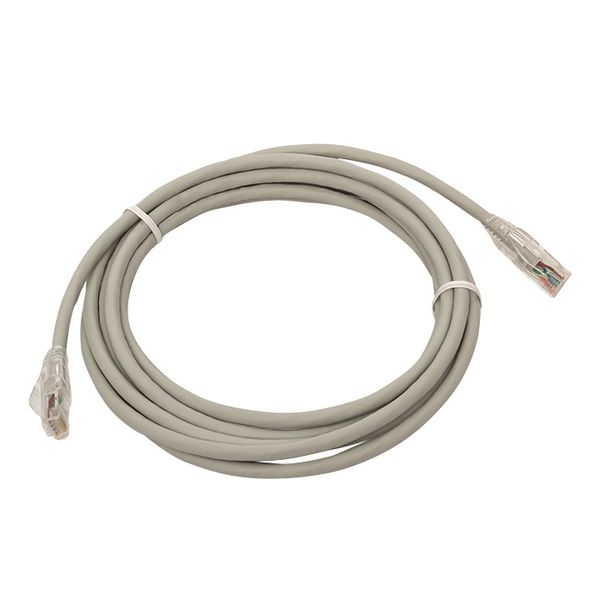 Патч-корд TERACOM PRO Cat.5E неэкранированный UTP оболочка PVC серый (5.0м)