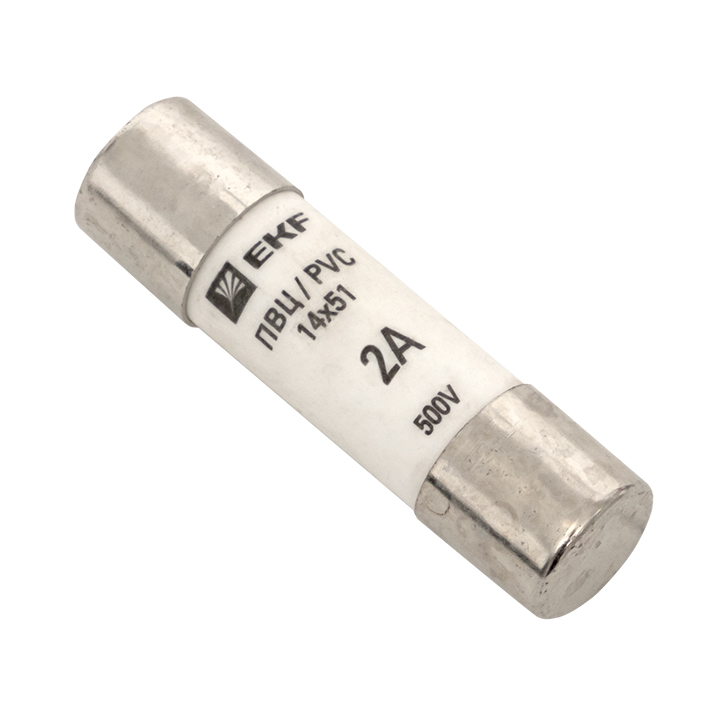 Вставка плавкая цилиндрическая ПВЦ 14х51 2А