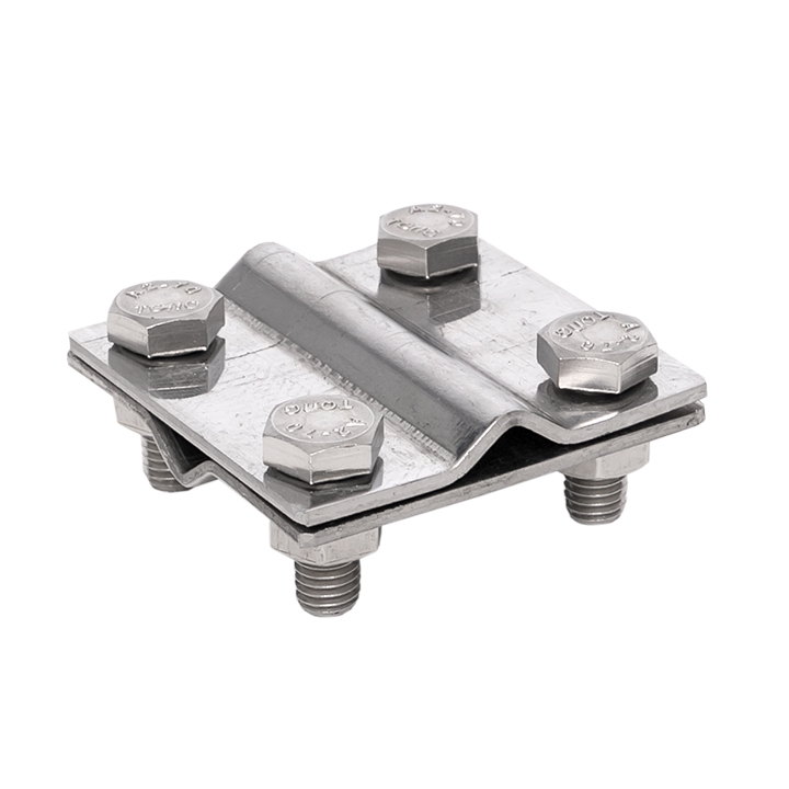 Зажим крестовидный прут-прут пластина 57x57 мм Ni PROxima