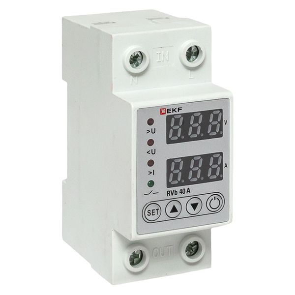Реле напряжения и тока с дисплеем RVb 40A