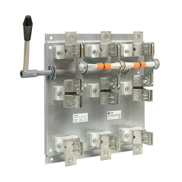 Разъединитель-предохранитель РПБ-6 630А левый привод, без ПН Basic