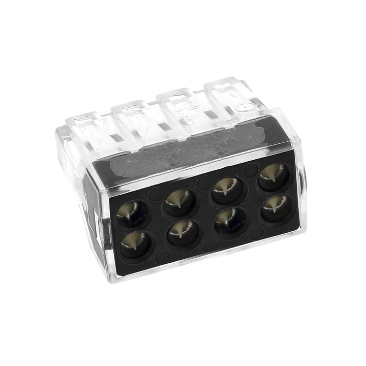 Клемма строительно-монтажная СМК модель 108 8 отверстий 1.0-2.5мм2 PROxima