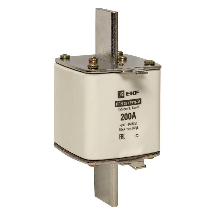 Вставка плавкая ППН-39 630/200А габарит 3 PROxima