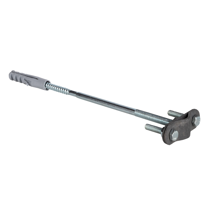 Крепление молниеприемника к стене D 16 мм L 250мм хомут CZ PROxima